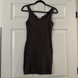 Forever 21 Charcoal Bodycon Dress